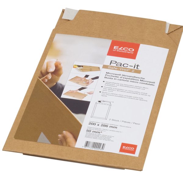 ELCO Versandtasche Safe 842631114 Karton 200x286mm 2 Stück