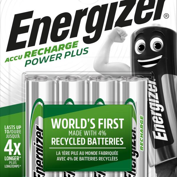 ENERGIZER Batterie Akku E300626701 AA/HR06, 2000mAh, 4 Stück