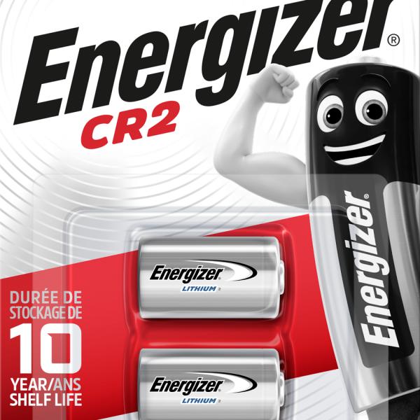 ENERGIZER Batterie E300783802 CR2, 2 Stück