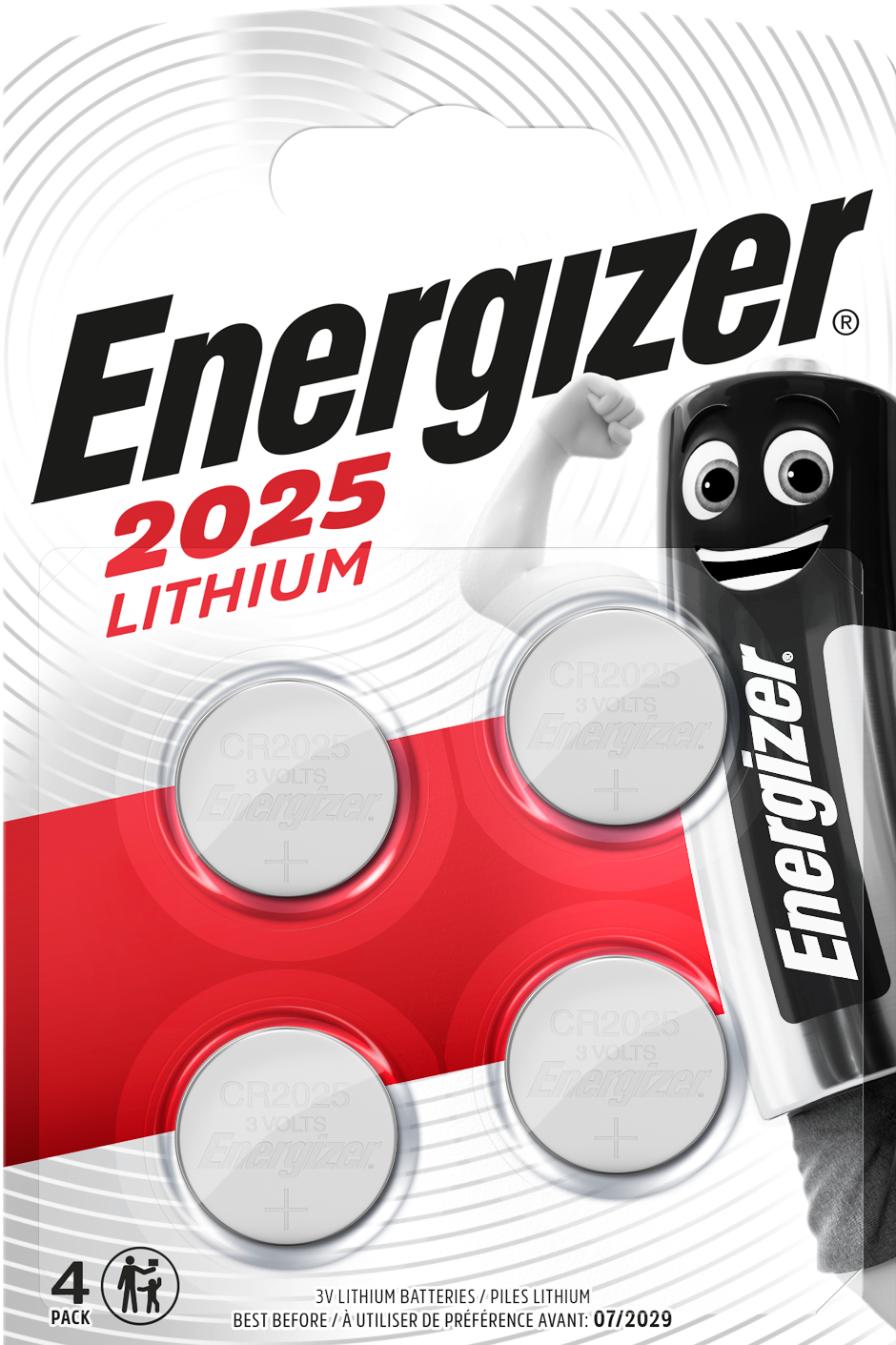 ENERGIZER-E300849104-7638900415360 ENERGIZER Knopfzelle E300849104 CR2025, 4 Stück – Hochwertig & günstig bei ShopDeca