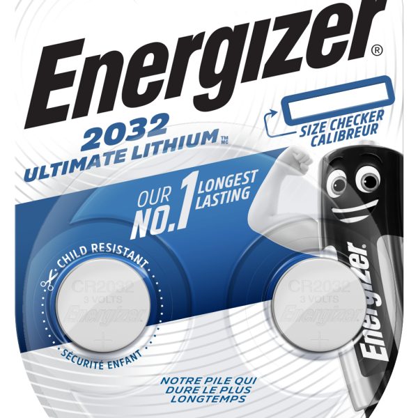 ENERGIZER Knopfzelle Ultimate Lithium 3V E301319301 235 mAh 2 Stück