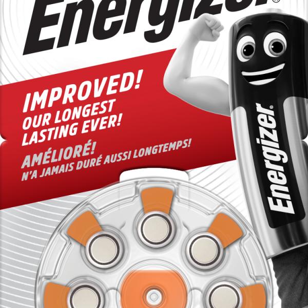 ENERGIZER Batterie E301431601 Hörgerät 13, 8 Stück