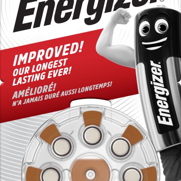 ENERGIZER Batterie E301431801 Hörgerät 312, 8 Stück