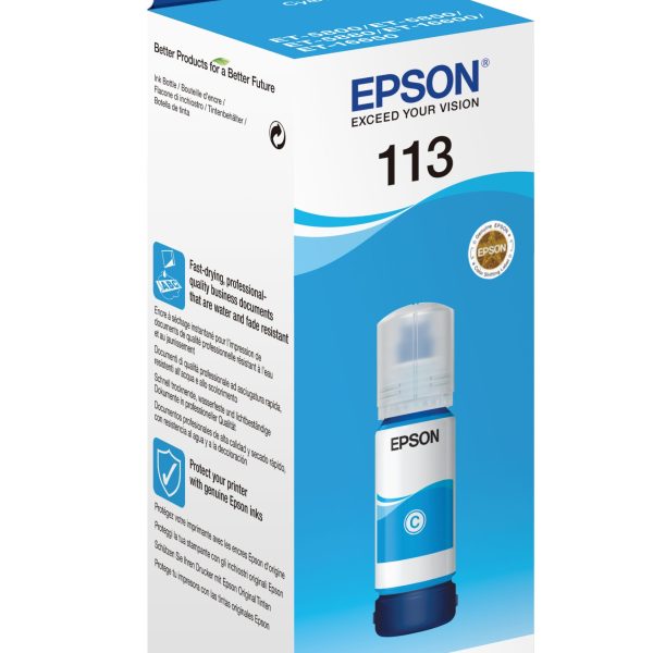 EPSON Tintenbehälter 113 cyan T06B240 EcoTank ET-5800 6000 Seiten