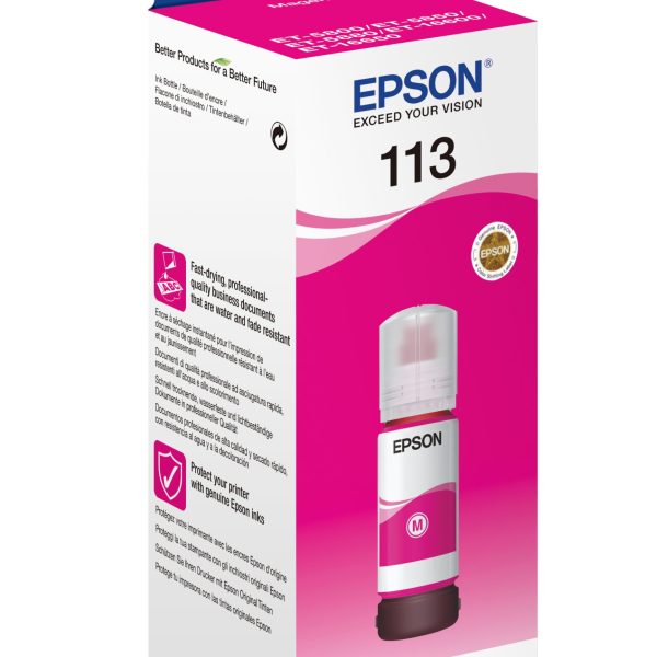 EPSON Tintenbehälter 113 magenta T06B340 EcoTank ET-5800 6000 Seiten