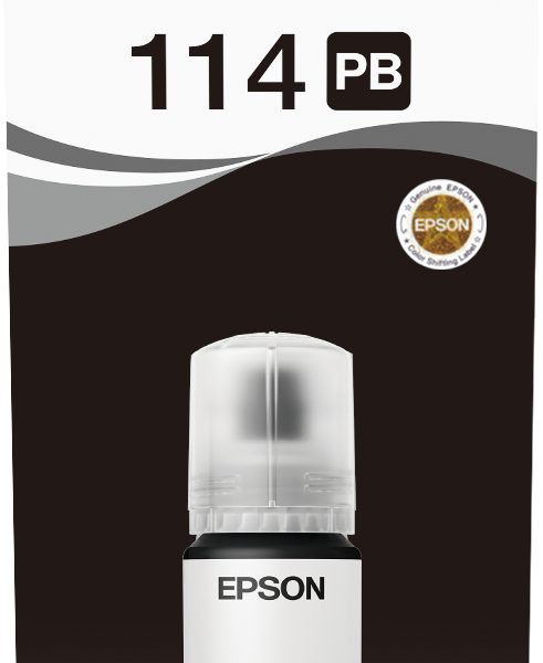 EPSON Tintenbehälter 114 ph. schwarz T07B140 EcoTank ET-8500 6700 Seiten