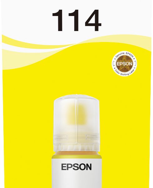 EPSON Tintenbehälter 114 yellow T07B440 EcoTank ET-8500 6200 Seiten