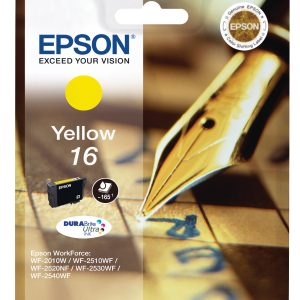 EPSON Tintenpatrone 16 yellow T162440 WF 2010/2540 165 Seiten