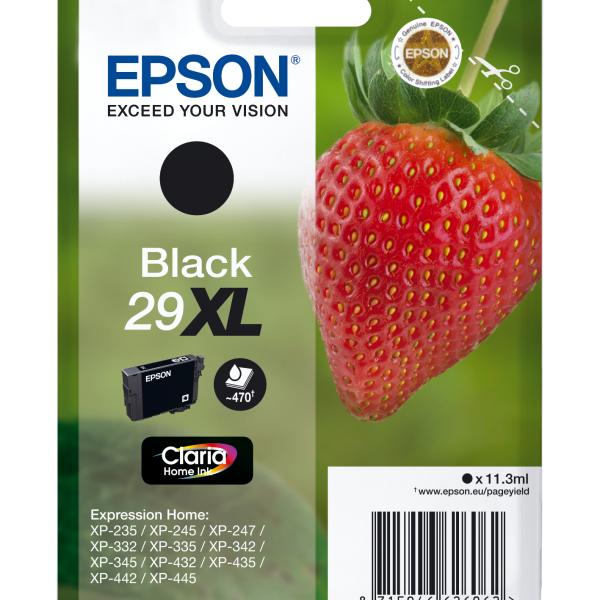 EPSON Tintenpatrone 29XL schwarz T299140 XP-235/335/435 470 Seiten