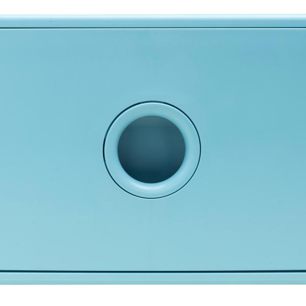 EXACOMPTA Schubladenbox SKANDI A5+ 315433D Tiny Box, 1 Schubl. frostblau