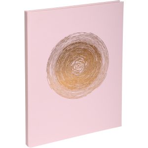 EXACOMPTA Gästebuch Ellipse 27x22cm 47983E rosa 100 Seiten