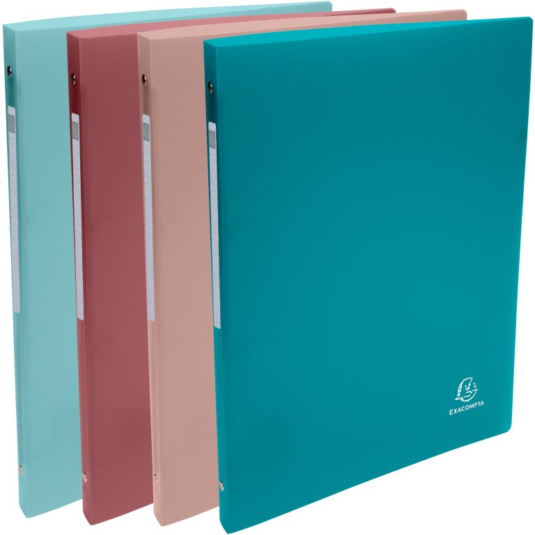 EXACOMPTA Ringbuch Skandi A4 51270E assortiert 4-Ring 1.5cm