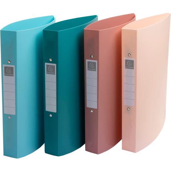 EXACOMPTA Ringbuch Skandi A4 54470E assortiert 2-Ring 3cm