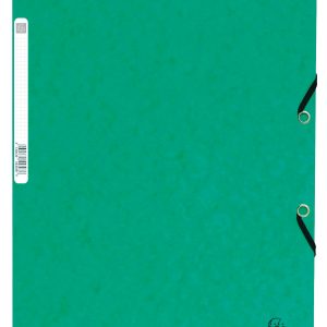 EXACOMPTA Gummibandmappe A4+ 55303E grün manila