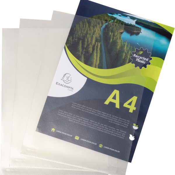 EXACOMPTA Sichtüllen 120my A4 58320E transparent recycling 100 Stk.