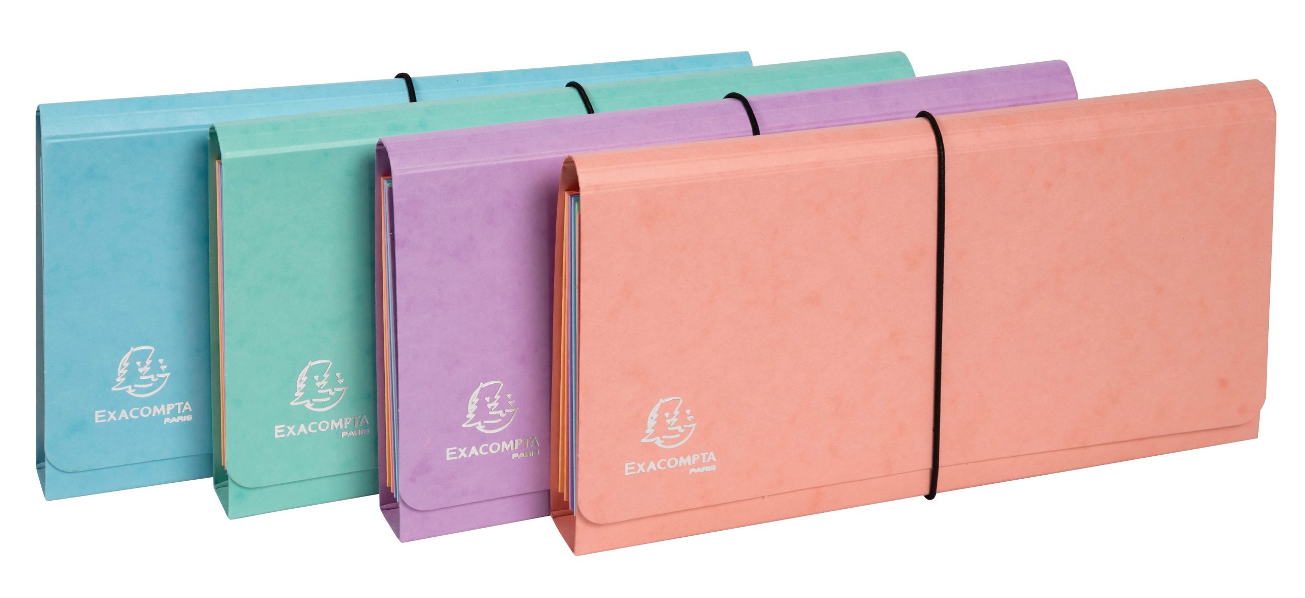 EXACOMPTA-58660E-3130630586609 EXACOMPTA Fächermappe Aquarel 26x13cm 58660E ass. 6-teilig – Hochwertig & günstig bei ShopDeca