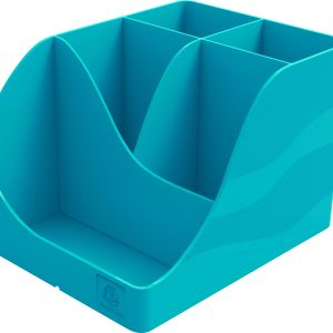 EXACOMPTA Stifteköcher Skandi 69534D pazifikblau 5 Fächer