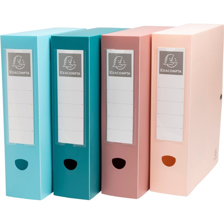 EXACOMPTA Ablagebox Skandi A4 89370E assortiert 80mm