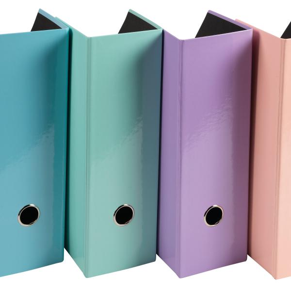 EXACOMPTA Stehsammler Aquarel A4+ 90560E 100mm, 2 Stück, assortiert