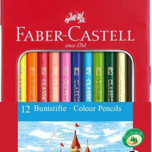FABER-CASTELL Farbstifte Classic Colour 115801 ass. 12 Stück
