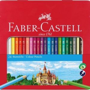 FABER-CASTELL Farbstifte Classic Colour 115824 ass. 24 Stück
