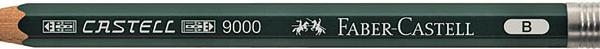 FABER-CASTELL Bleistift 9000 B 119038