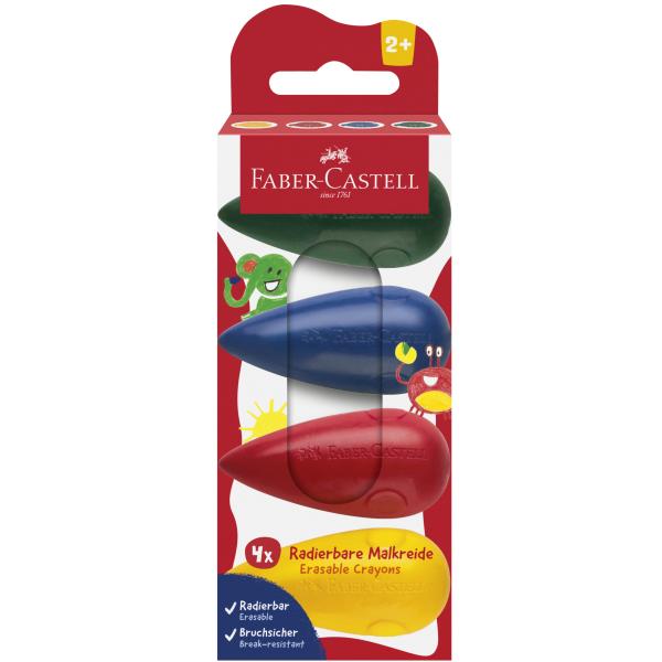 FABER-CASTELL Kreiden Birnen 120408 4 Farben