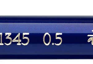 FABER-CASTELL Druckbleistift GRIP 1345 0.5mm 134551 blau metallic, Radierer