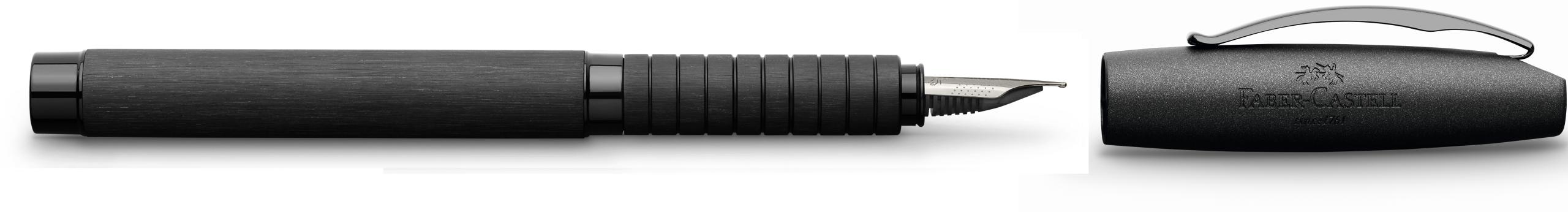 FABER-CASTELL-148480-4005401484806 FABER-CASTELL Füller Essentio M 148480 schwarz – Hochwertig & günstig bei ShopDeca