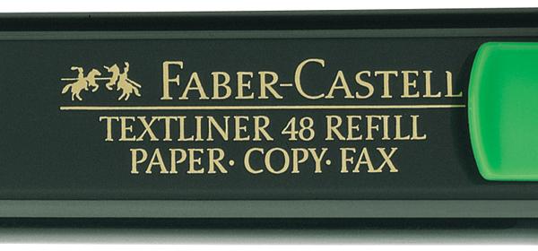 FABER-CASTELL Textmarker TL 48 1-5mm 154863 grün