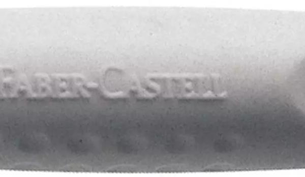 FABER-CASTELL Aufsteckradierer GRIP 2001 187000 grau, 10x10x40mm 2 Stück