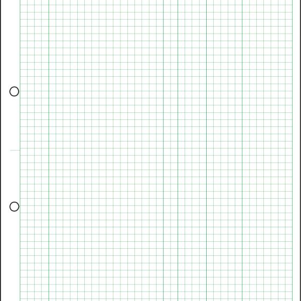 FAVORIT Devis Ausmassblock A4 2083 grün 100 Blatt