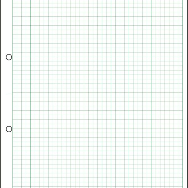 FAVORIT Devis Ausmassblock A4 2083 grün 100 Blatt