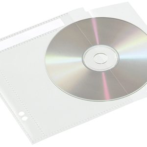 FAVORIT CD/DVD Zeigetaschen 60276 transparent 10 Stück