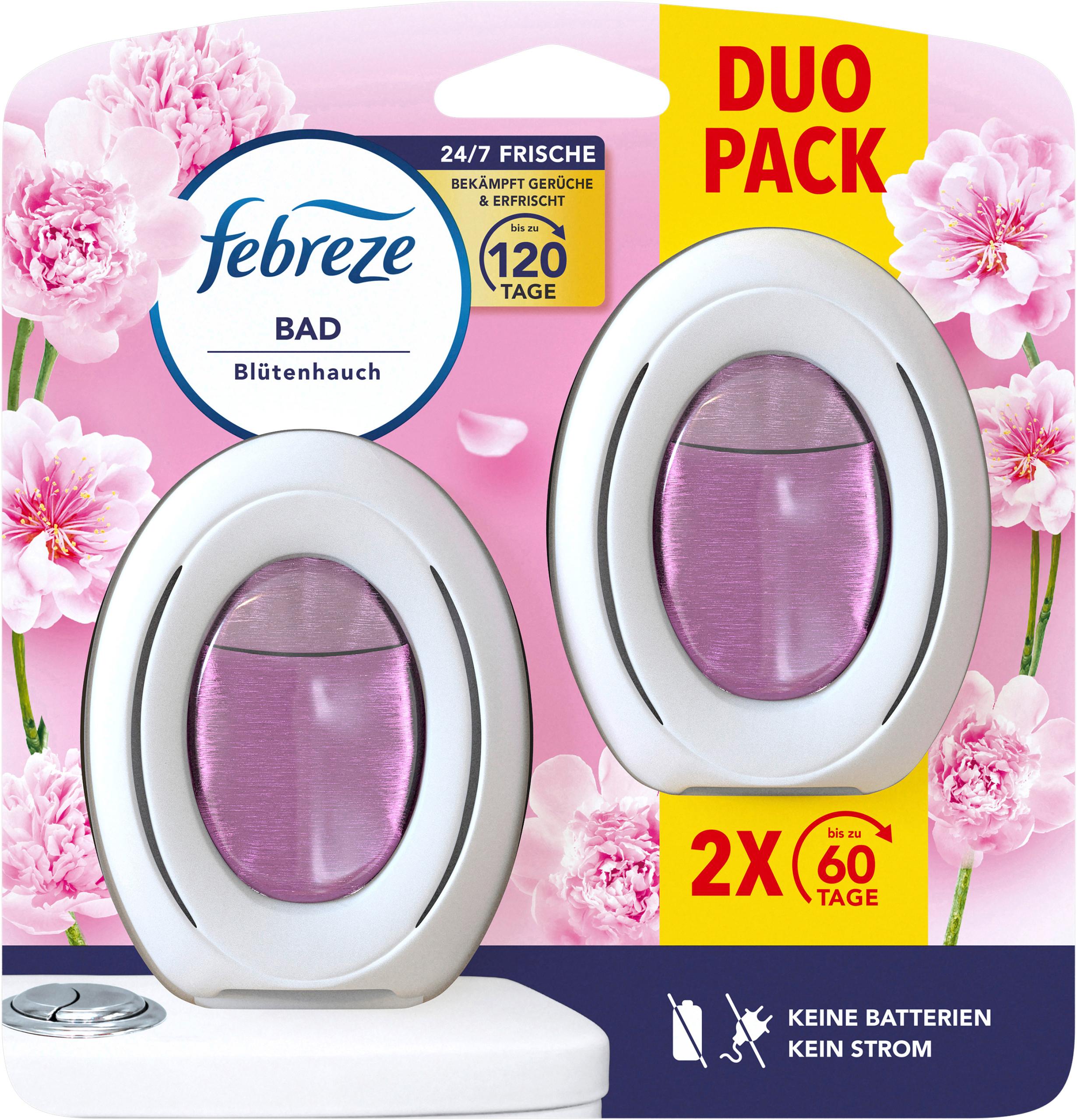checked bmh FEBREZE Bad Lufterfrischer 972113 Blütenhauch Duo 2x8ml – Hochwertig & günstig bei ShopDeca