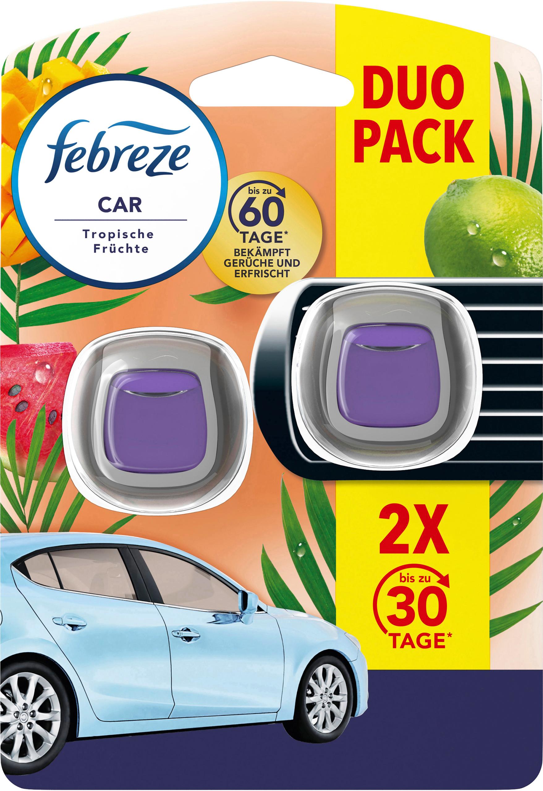 checked bmh FEBREZE Auto Lufterfrischer 972121 Tropische Früchte Duo – Hochwertig & günstig bei ShopDeca