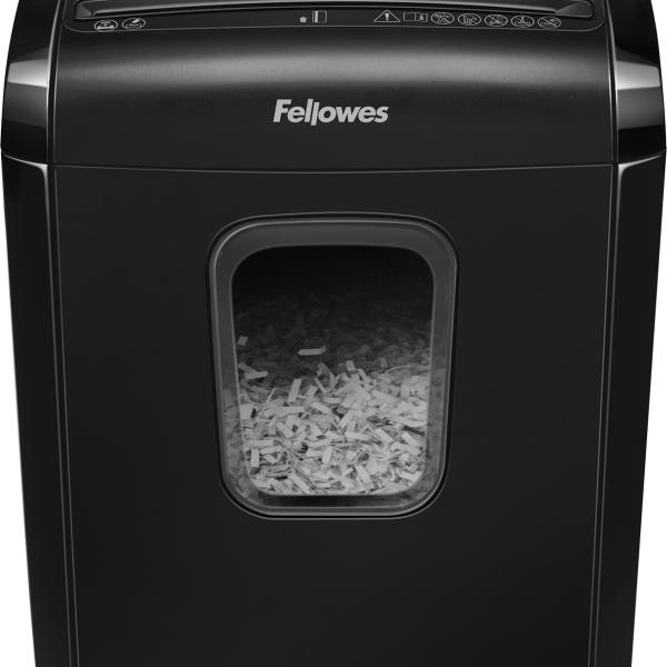 FELLOWES Aktenvernichter Powershred 4631101 6M, P-4, 13Lt, schwarz