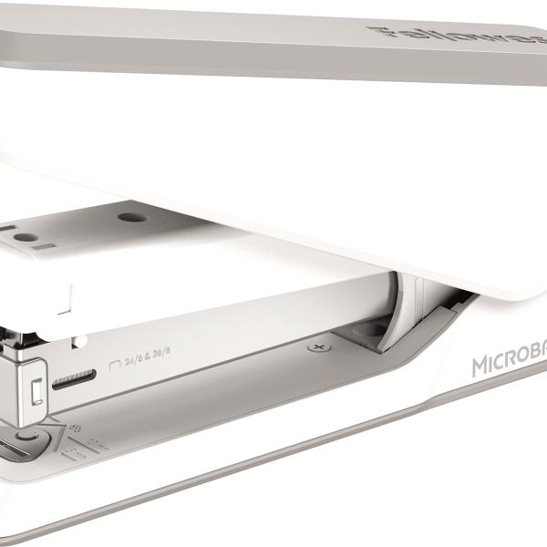 FELLOWES Heftgerät EasyPress LX850 5011801 Microban, weiss 25 Blatt