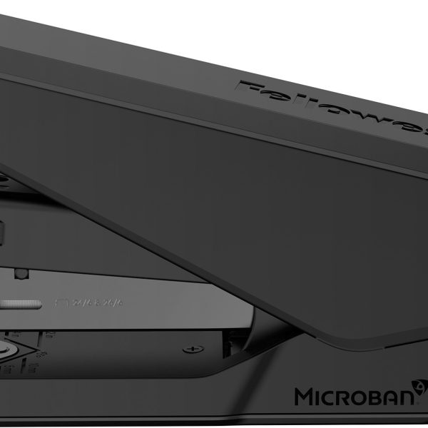 FELLOWES Heftgerät EasyPress LX840 5012901 Microban, schwarz 25 Blatt