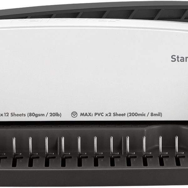FELLOWES Plastikbindegerät Starlet 2 A4 5227901 schwarz/weiss
