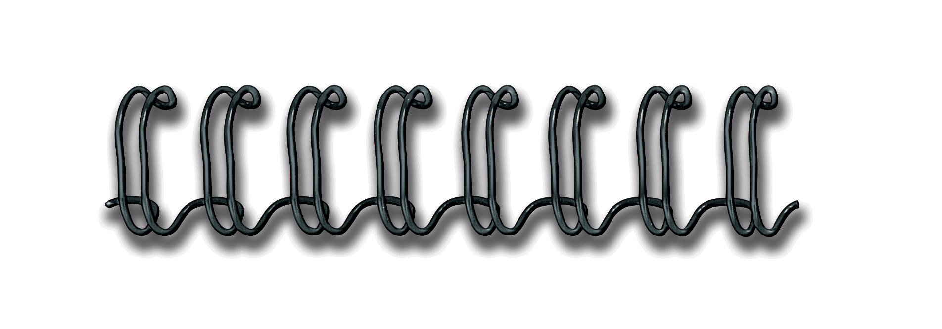 FELLOWES-53218-0077511532184 FELLOWES Drahtbinderücken 6mm 53218 schwarz 100 Stück – Hochwertig & günstig bei ShopDeca