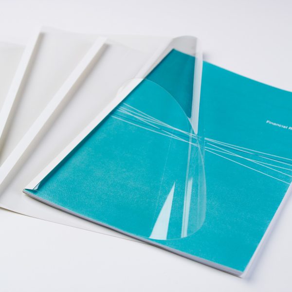 FELLOWES Thermo-Bindemappen 8mm 5391202 weiss 100 Stück