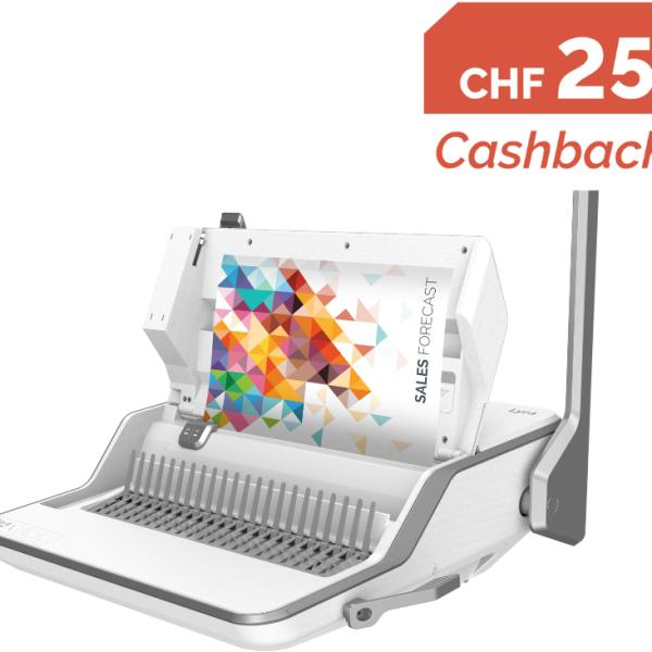 FELLOWES Bindegerät Lyra 3-in-1 A4 5603101 weiss