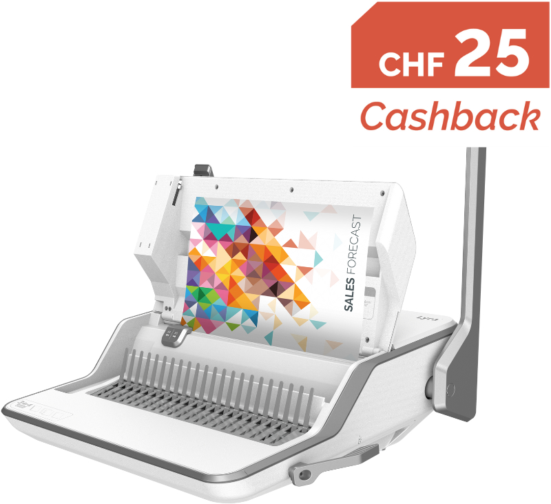 FELLOWES-5603101-0043859760411 FELLOWES Bindegerät Lyra 3-in-1 A4 5603101 weiss – Hochwertig & günstig bei ShopDeca