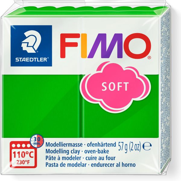 FIMO Knete Soft 57g 8020-53 grün
