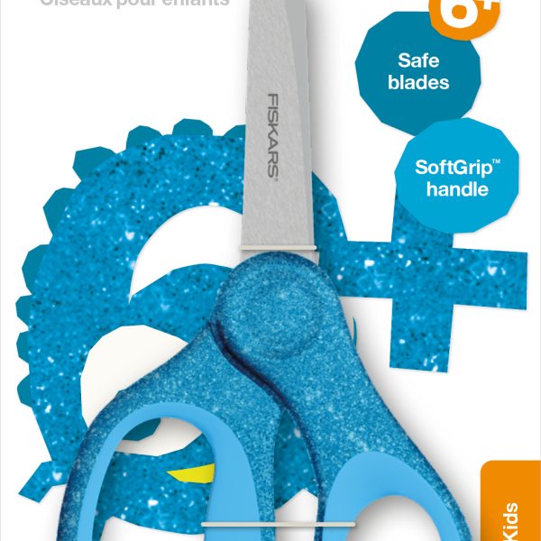 FISKARS Kinderschere 13cm 1064073 blau, Rechtshänder