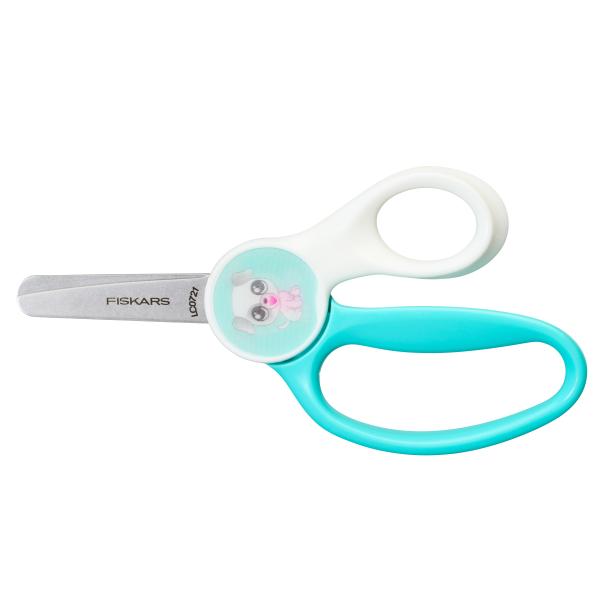 FISKARS Kinderschere Puppy 13cm 1064076 türkis, Rechtshänder