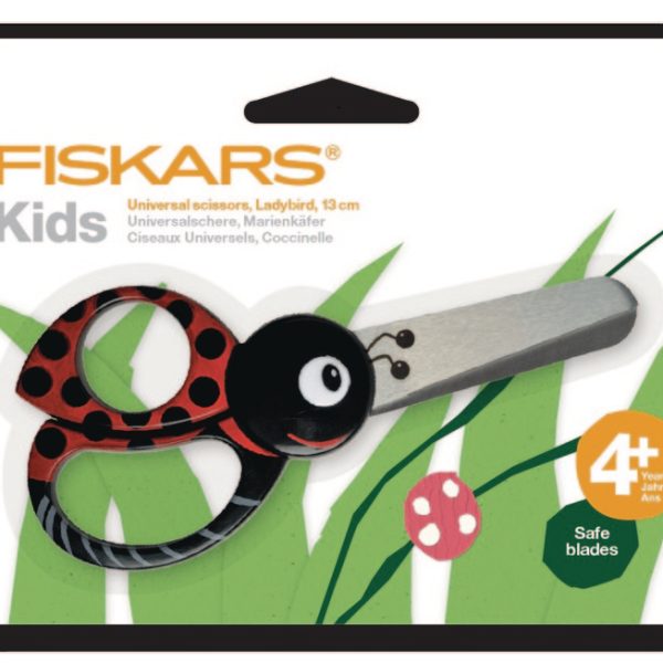 FISKARS Kinderschere 13cm 3732 Marienkäfer