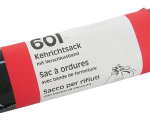 FLEXIPLAST Kehrichtsack R-Logo 60lt 1031 24my, 5 Rollen à 10 Stück