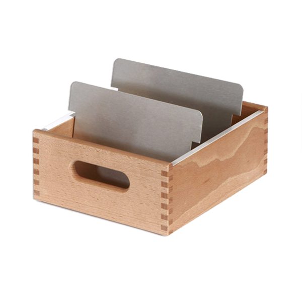 FLÜCK Karteikasten A6 A6QUER/15 Buche 17.1x7.6x15cm